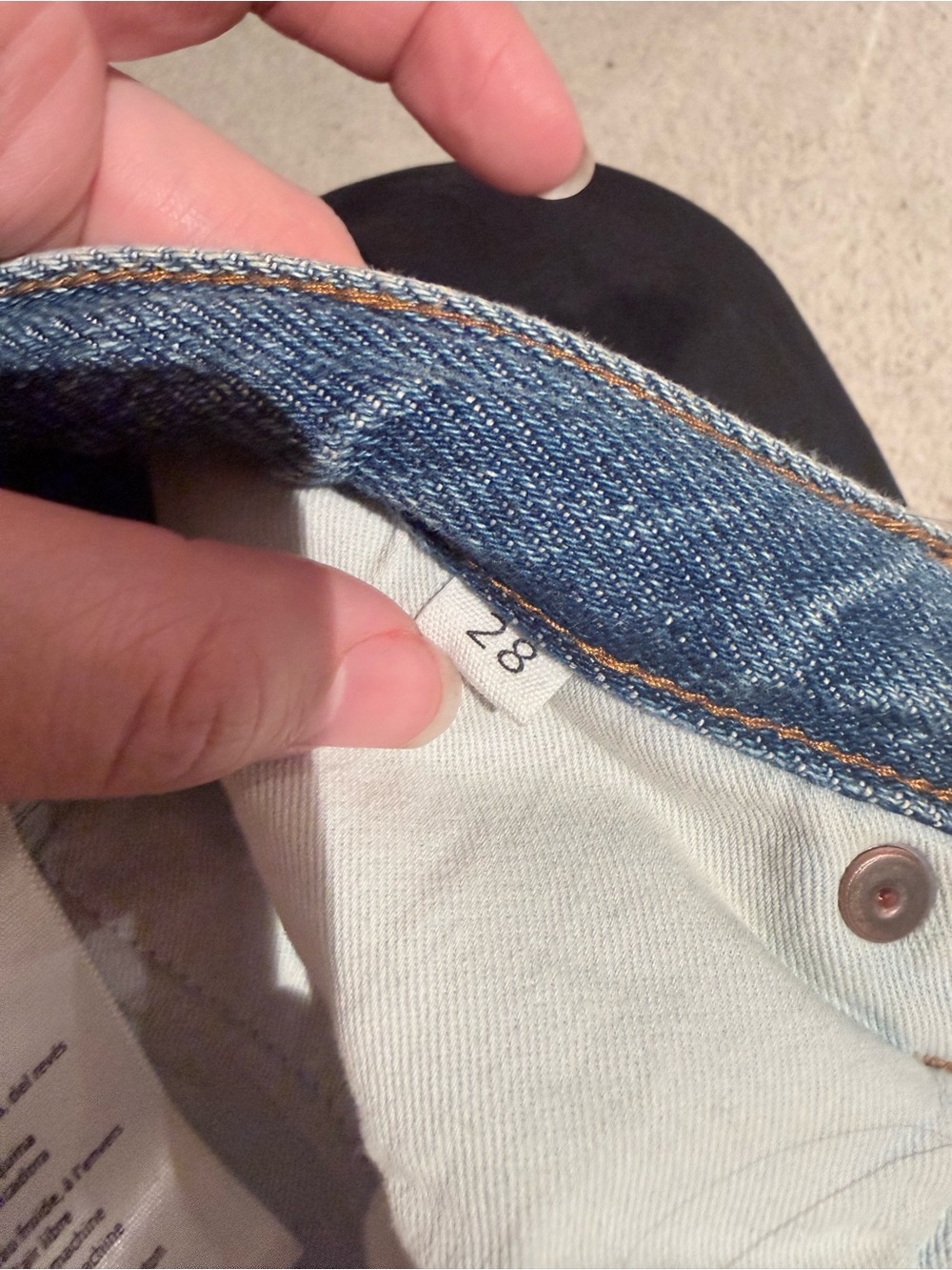 Still Here Walker in Cloud Classic Blue Jeans - Picture 6 of 7